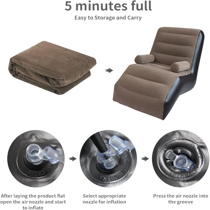 WAYANADAN Inflatable Air Sofa “Comes with a Warranty”