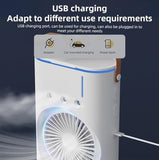 WAYANADAN Portable Mini Air Cooler with Water &amp; Ice Cooling