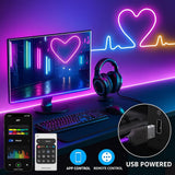 WAYANADAN USB RGB Neon LED Strip Light