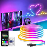 WAYANADAN USB RGB Neon LED Strip Light