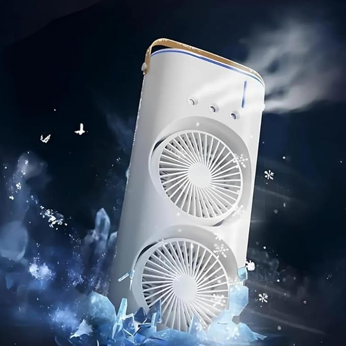 WAYANADAN Portable Mini Air Cooler with Water &amp; Ice Cooling