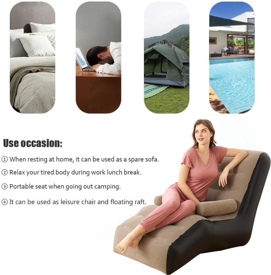 WAYANADAN Inflatable Air Sofa “Comes with a Warranty”