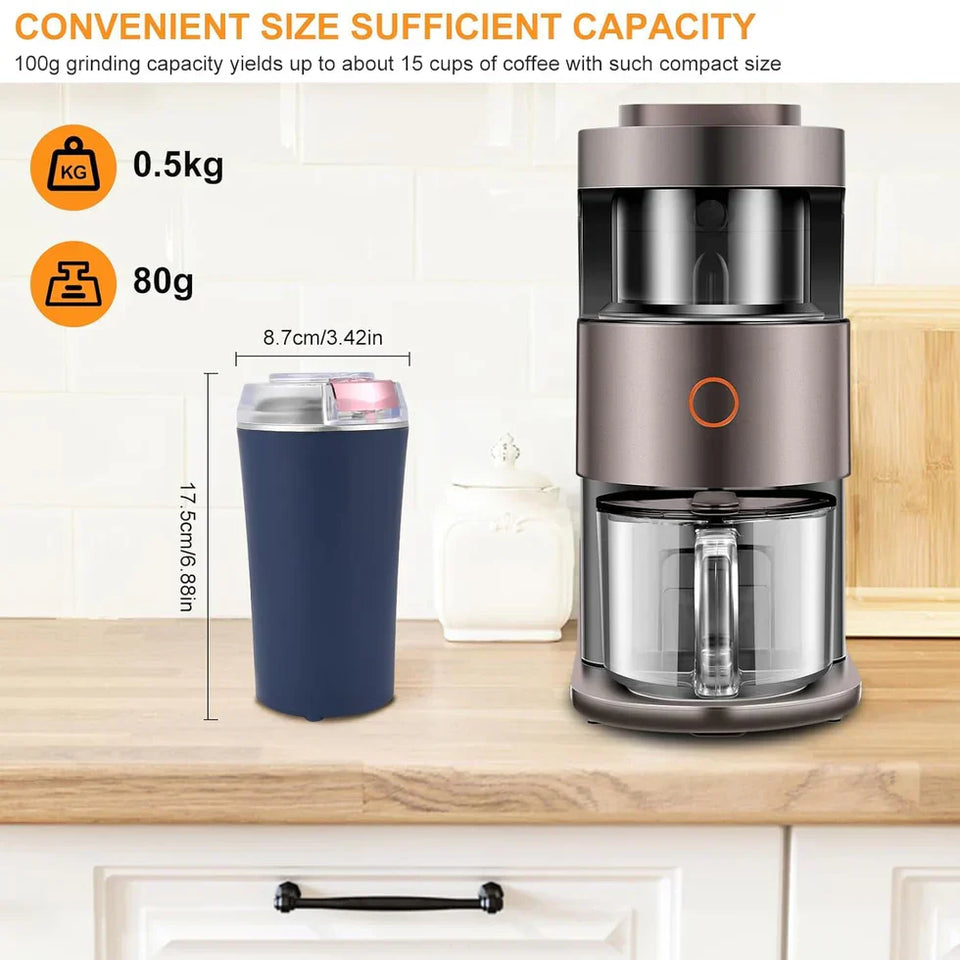 WAYANADAN Portable Mini Grinder “Comes with a Warranty”
