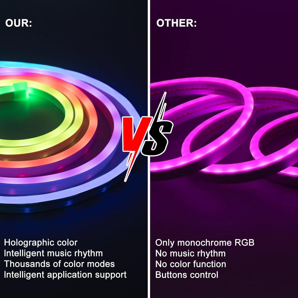 WAYANADAN USB RGB Neon LED Strip Light