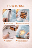 WAYANADAN "Valentine’s Breathing Teddy Bear Night Light"