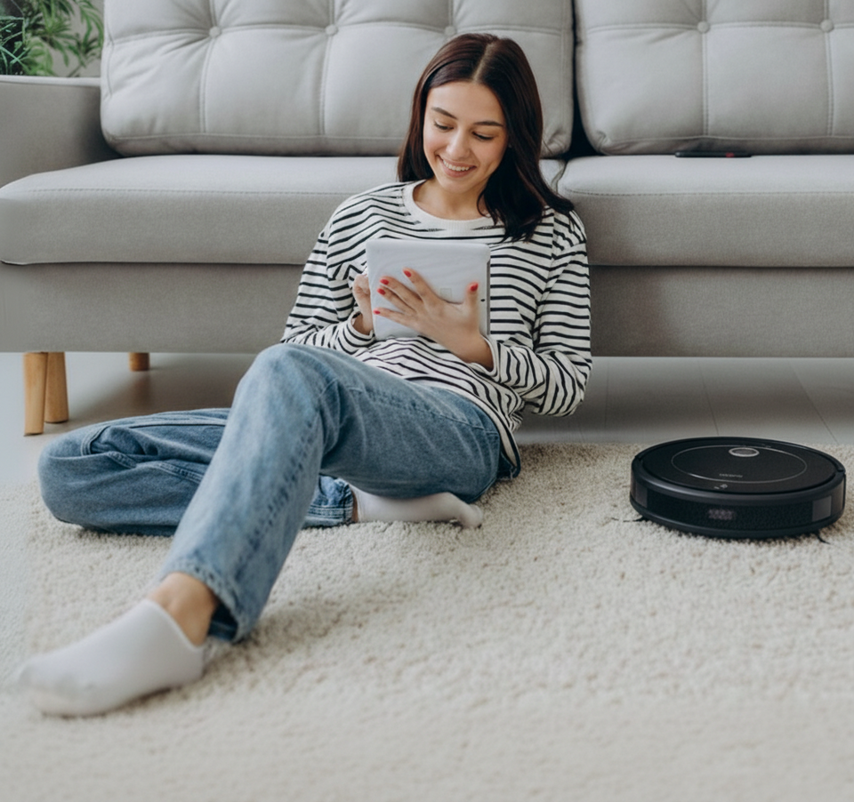 WAYANADAN Smart Robot Vacuum Cleaner “Comes with a Warranty”