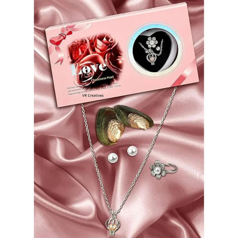 WAYANADAN Valentine’s Day Wish Pearl Necklace
